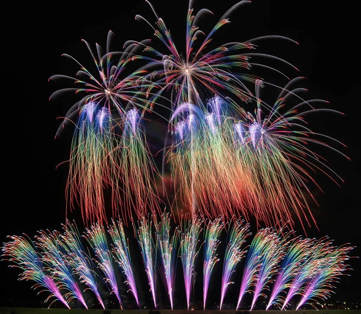 虹色のブーケ